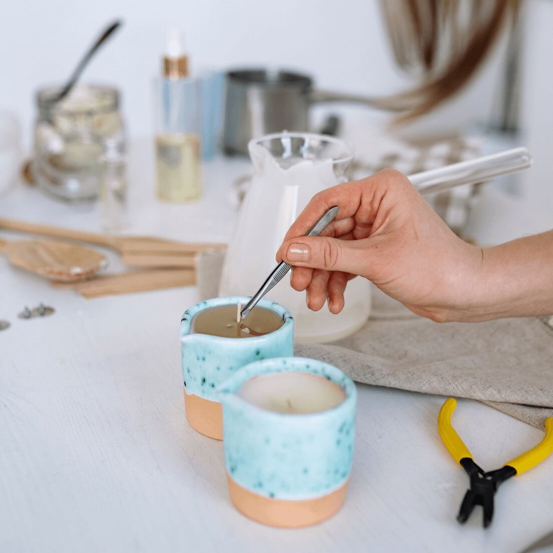 Atelier créatif de bougies en céramique - Babuzi, Le Lavandou
